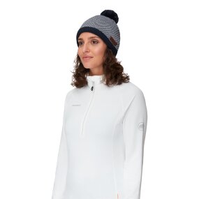 Mammut Snow Beanie marine-white