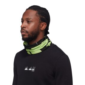 Mammut Neck Gaiter Logo Halstuch black-neo lime