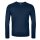 Ortovox 185 Merino Brand Outline Longsleeve Men deep ocean