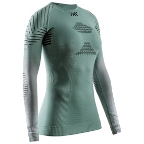 X-BIONIC INVENT FX Shirt Long Sleeve Women green/grey/white