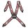 Oakley Factory Suspenders Hosenträger arctic white/iron red