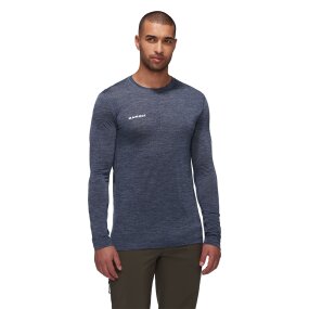 Mammut Tree Wool FL Longsleeve Men marine melange